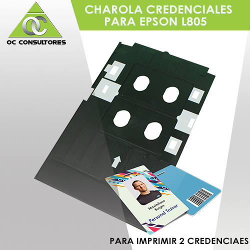 Tarjetas pvc Epson | Credenciales con Epson L805 inkjet